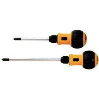 （株）新亀製作所 NO1900-6-100 サンフラッグ　クッションラチェットドライバー　６．０Ｘ１００