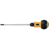 （株）新亀製作所 NO1900-2-100 サンフラッグ　クッションラチェットドライバー　＃２Ｘ１００