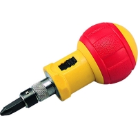 JEFCOM   DS-810 デンサン　クッショングリップスタビーラチェットドライバー