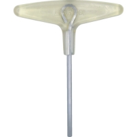 （株）エイト EXH-4 エイト　Ｔ型　六角棒スパナ　樹脂ハンドル　ショートタイプ　単品