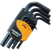 日本中山 TRUSCO  TRRS-9S ＴＲＵＳＣＯ　六角棒レンチセット　ショートタイプ　９本組