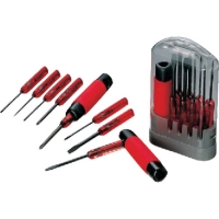 日本安力士 ANEX  6900 アネックス　スーパーラバーグリップ８本組ドライバーセット