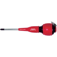 日本中山 TRUSCO  TDDR-2-100 ＴＲＵＳＣＯ　落下防止電工ドライバー　＋２Ｘ１００