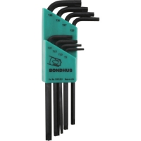 ボンダス・ジャパン（株） TLX8 ボンダス　トルクス［［Ｒ］］Ｌ－レンチ　ロング　セット８本組（Ｔ９－Ｔ４０）