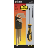 ボンダス・ジャパン（株） BLX9MGFB2 ボンダス　六角Ｌレンチ　ゴールドガード９本組＆＋２×１００　コンボセット