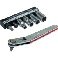 日本安力士 ANEX  427S アネックス　ベントアップヘッド型オフセットラチェットドライバー　ソケットセット