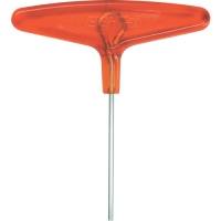 （株）エイト 018S-2.5H エイト　Ｔ型　六角棒スパナ　樹脂ハンドル　ショートタイプ　２．５ｍｍ　単品