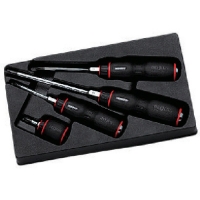 日本京都 KTC NTD1P04 ネプロス　樹脂柄クロスドライバセット［４本組］