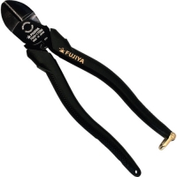 日本富具亚 FUJIYA  700N-175BG フジ矢　偏芯強力ニッパ（黒金・圧着機能付）