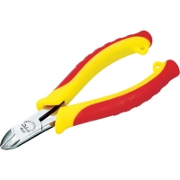 （株）ツノダ SN-125DG ＴＴＣ　ＳＴＡＩＮＬＥＳＳ　ニッパー　エラストマーグリップ