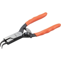 日本中山 TRUSCO  51-0B ＴＲＵＳＣＯ　スナップリングプライヤー　軸用　Φ０．８　曲爪５１型