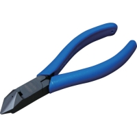 ホーザン（株） N-5-125 ＨＯＺＡＮ　ストリップ穴付斜ニッパー　１２５ｍｍ