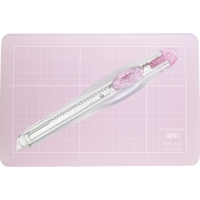 エヌティー（株） SET-AM350P-P ＮＴ　カッター＋ミニカッティングマットセット　ピンク