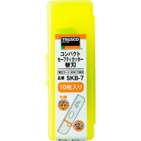 日本中山 TRUSCO  SKB-7 ＴＲＵＳＣＯ　コンパクトセーフティカッター替刃　１０枚入