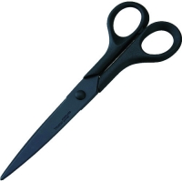 日本中山 TRUSCO  S-175F ＴＲＵＳＣＯ　ステンレスはさみ　粘着テープ用フッ素コート　１７５ｍｍ