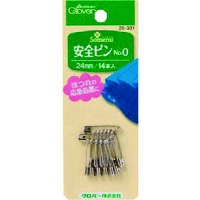 クロバー（株） 26-301 クロバー　安全ピン　Ｎｏ．０