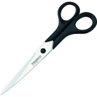 日本中山 TRUSCO  S-175N ＴＲＵＳＣＯ　ステンレスはさみ　すべり止めギザ刃付き　１７５ｍｍ