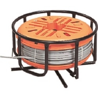 JEFCOM   DR-4000K デンサン　でんせんリール回転補助台付