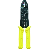 JEFCOM   DF-502 デンサン　圧着板ペンチ　絶縁端子・オープンバレル用