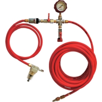 （株）ホーシン WSLHA10M Ｈｏｓｈｉｎ　止水ボール用空気注入ホース　大口径用Ａ１０ｍ（圧力計付）