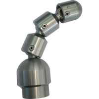 （株）カンツール KJN-7A カンツール　ジョイント・ノズル３／８　後方６孔　孔径１．０ｍｍ