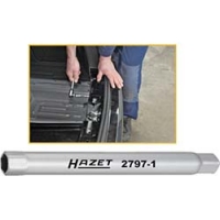 日本角田 HAZET  2797-1 ＨＡＺＥＴ　バンパー取り外し用ロングソケット　１０ｍｍ（６角・差込６．３５ｍｍ）