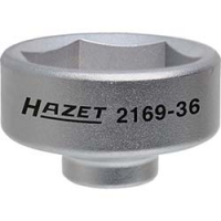 日本角田 HAZET  2169-36 ＨＡＺＥＴ　カップ式オイルフィルターレンチ（６角）　差込角９．５ｍｍ
