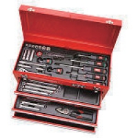 日本京都 KTC SK3458X ＫＴＣ　２００８フレッシュマツールセット　９．５ｓｑチェスト４５点組　赤