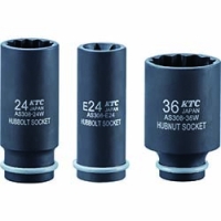 日本京都 KTC ATS3083 ＫＴＣ　１２．７ｓｑ．インパクトレンチ用ハブソケットセット