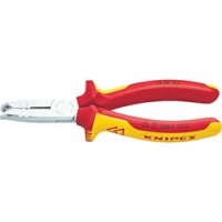 ＫＮＩＰＥＸ社 1346-165SB ＫＮＩＰＥＸ　ニッパー機能付きワイヤストリッパー（絶縁タイプ）　１６５ｍｍ