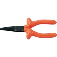 ＴＯＮＥ（株） 188.16AVSE ＦＡＣＯＭ　絶縁工具　ロングフラットノーズプライヤ　１６５ｍｍ