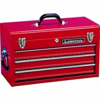 （株）スーパーツール S505R スーパー　ツールケースチェストタイプ）３段引出し式