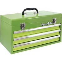 日本Pro-Auto  P983030G スエカゲ　３段引出し式ツールボックスグリーン