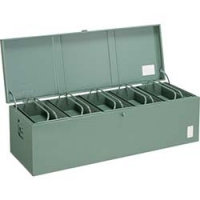 日本中山 TRUSCO  F-12000 ＴＲＵＳＣＯ　中型車載用工具箱　中皿付　１２００Ｘ４２０Ｘ３７０