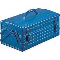 日本中山 TRUSCO  BR-410（B） ＴＲＵＳＣＯ　２段工具箱　４１２Ｘ２２０Ｘ２３２　青