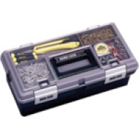 IRIS  465L-SYUUNOUHDC-BK ＩＲＩＳ　ハードケース小物収納付　４６５Ｌ　ブラック