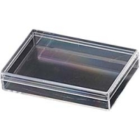 （株）サンプラテック 2298 サンプラ　スチロール角型ケース　Ｎｏ．２１　（５０個入）