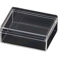 （株）サンプラテック 2283 サンプラ　スチロール角型ケース　Ｎｏ．２３　　（５０個入）