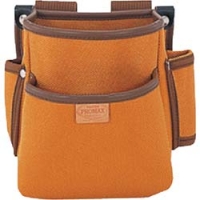 （株）ＴＪＭデザイン PM-DE2 タジマ　プロマックス　電工腰袋（２段）ブラウン