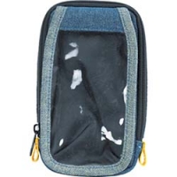 日本中山 TRUSCO  TDC-S201 ＴＲＵＳＣＯ　デニムスマホケース　可動式タッチフィルム　ブルー