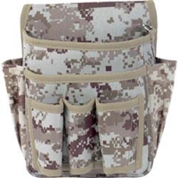 日本中山 TRUSCO  TCM-W24 ＴＲＵＳＣＯ　デジタルデザート迷彩　腰袋　２段ペンチ・ドライバー差し付き