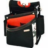 （株）基陽 GEA1608R ＫＨ　ＫＨ　ＳＡＫＵＲＡ　腰袋　大　ホルダー付　オレンジ