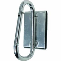 （株）基陽 508-1 ＫＨ　固定カラビナ　アルミ　シルバー