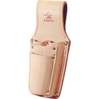 日本富具亚 FUJIYA  LP-4 フジ矢　高級皮製ペンチ・ドライバホルダー（２段指）