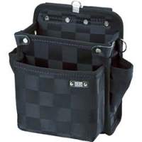 （株）基陽 RY800 ＫＨ　龍牙シリーズ　ウエストバッグ２段ポケット（大）