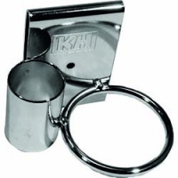 （株）基陽 183 ＫＨ　ベルト通しカラビナ　スチール製　ミラー仕上