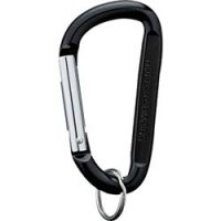 （株）光 KRA-801 光　カラビナ　黒　８０ｍｍ