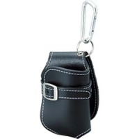 日本中山 TRUSCO  TC-LC-BK ＴＲＵＳＣＯ　【売切り廃番】　本皮式携帯電話ケース　ブラック