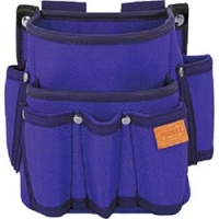 （株）ＴＪＭデザイン PM-DE2KB タジマ　プロマックス　電工腰袋（２段／工具差し付）バイオレットブルー