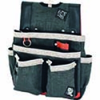 （株）基陽 SJ02R ＫＨ　ＫＨ　五神獣　釘袋　Ｗ型ポケット付　茜